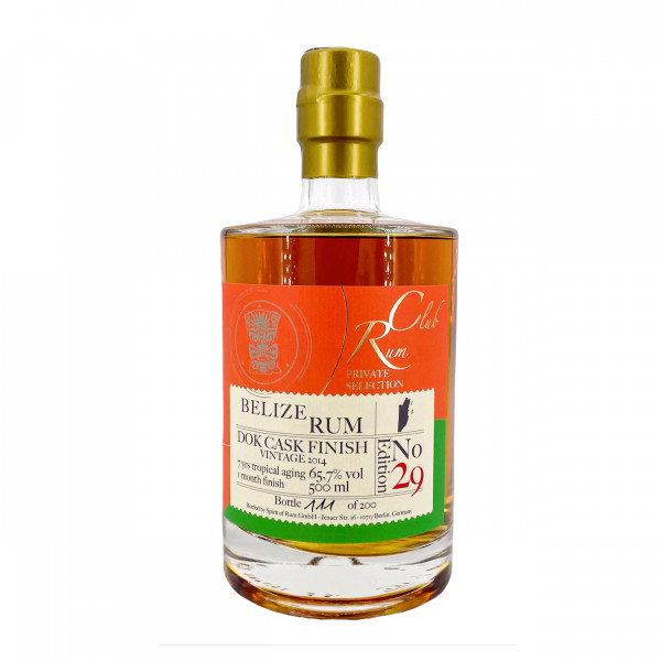 RumClub Private Selection Edition 29 "Belize DOK Cask Finish"