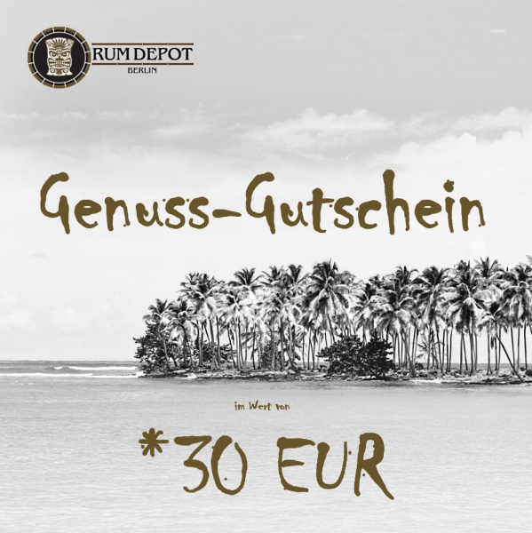 Gutschein Rum Depot 30 EUR
