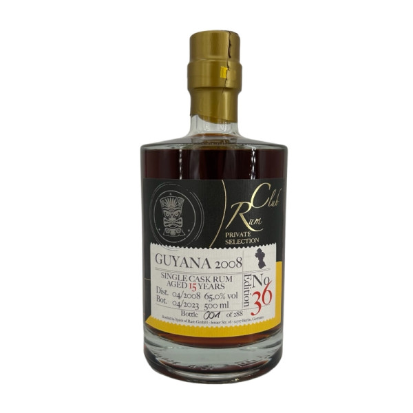 Rum Club Private Selection Edition 36 - Guyana 2008
