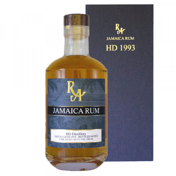 Rum Artesanal Jamaica HD 09/1993 - 04/2022 - 2cl Sample