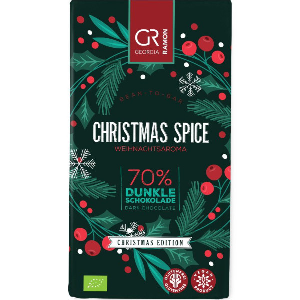 Georgia Ramon Christmas Spice 70% BIO Schokolade