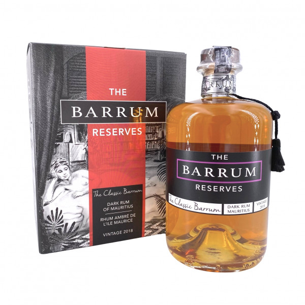 Barrum The Classic Reserves Vintage 2018 Dark Rum