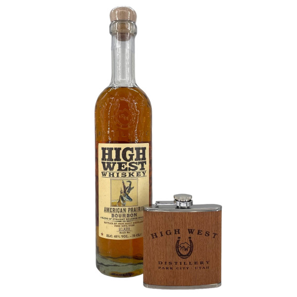 High West Prairie Bourbon + 1 Flachmann