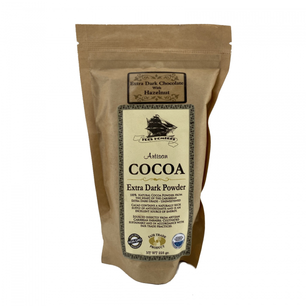 Tres Hombres - Cocoa Artesanal Extra Dark Chocolate with Hazelnut
