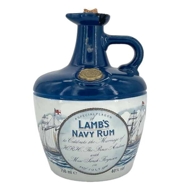 Lamb's Navy Rum - Prince Andrew and Sarah Ferguson Edition 2cl Sample
