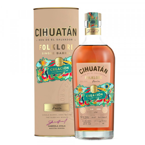 Cihuatán Folklore Perola Single Barrel Rum 16 Years old - 2cl Sample