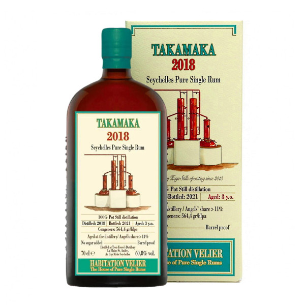Velier Takamaka 2018 Seychelles Pure Pot Still Rum