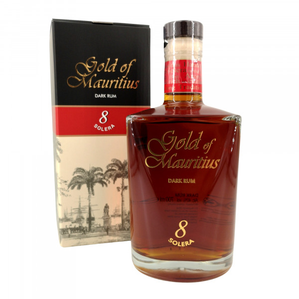 Gold of Mauritius Dark Rum Solera 8